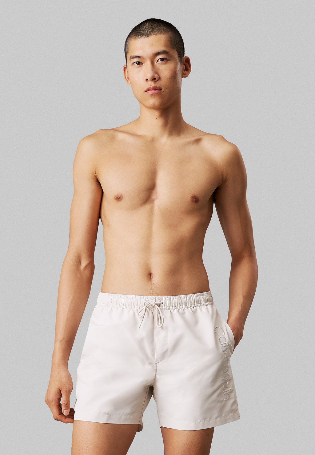 

Пляжные шорты MEDIUM DRAWSTRING Calvin Klein Swimwear, бежевый