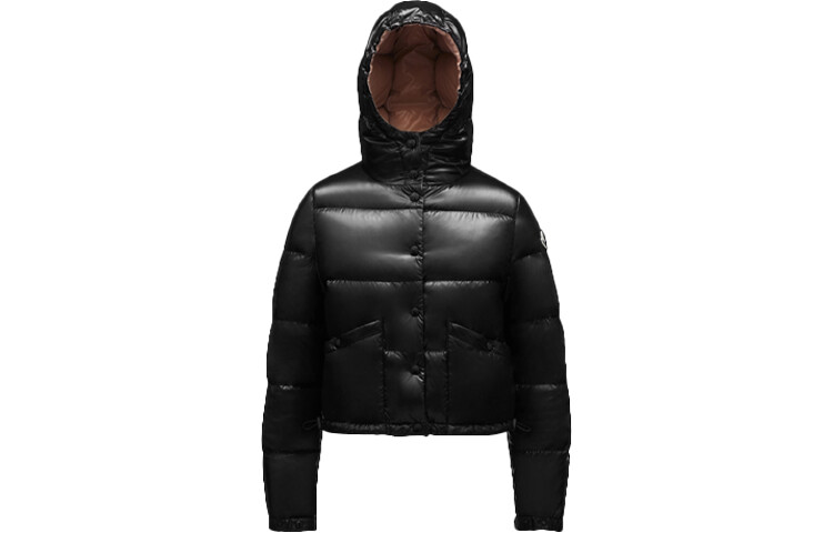 

Пуховик женский черный Moncler