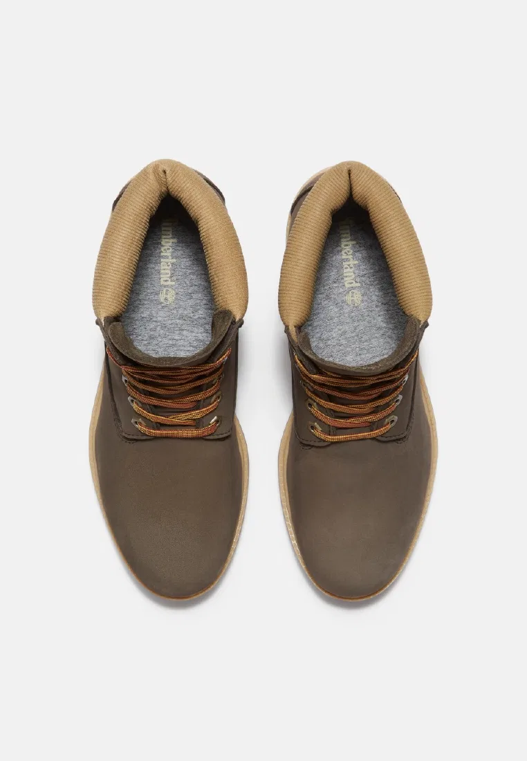 Мужские ботинки Timberland Premium 6-Inch водонепроницаемые, темно-коричневый/оливковый — фото 2
