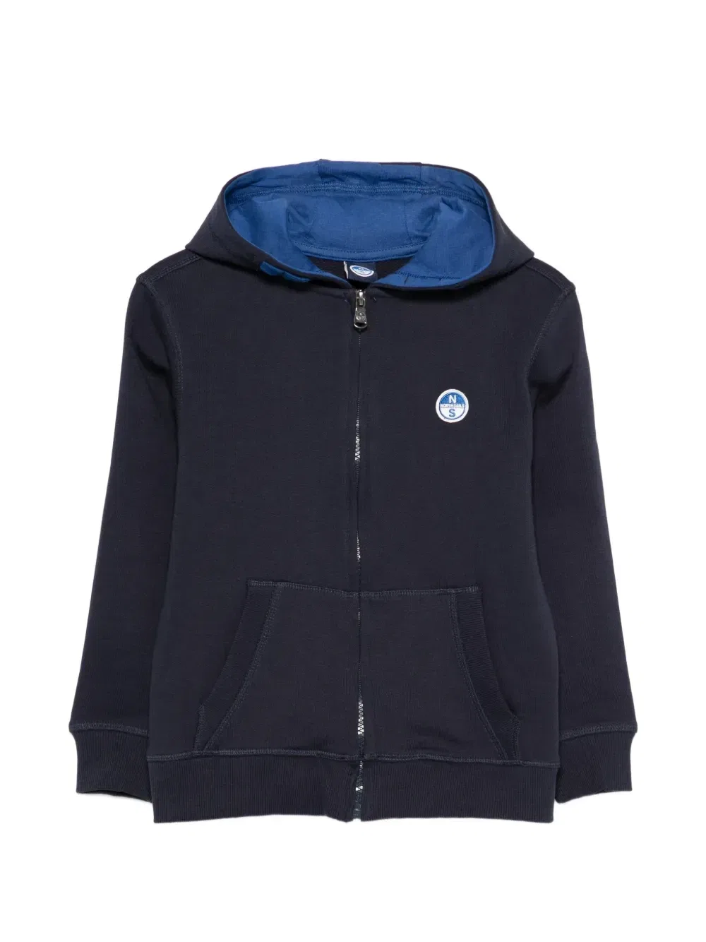 Толстовка на молнии North Sails Kids, синий