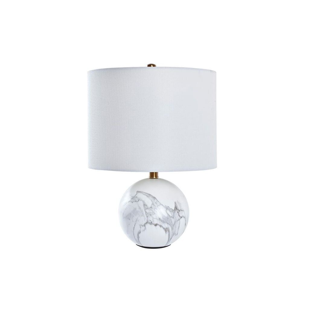 

Настольная лампа DKD Home Decor Golden White 220 В 50 Вт Modern (36 x 36 x 52 см)