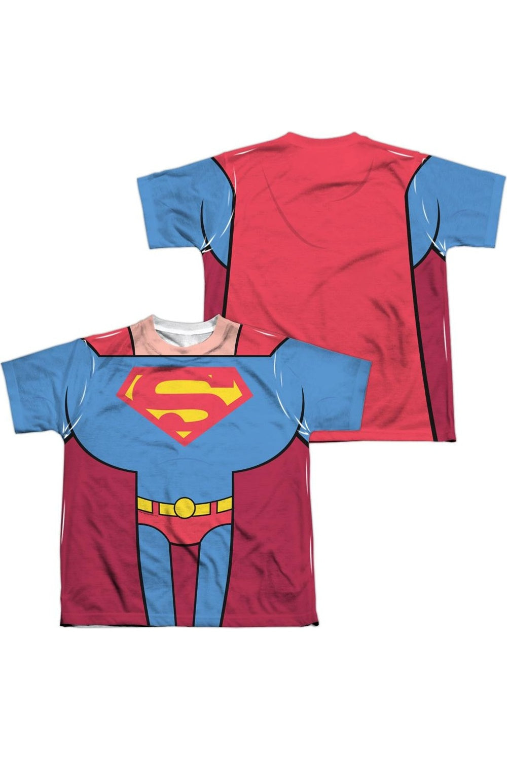 

Футболка с коротким рукавом для подростков Teen Titans Go To The Movies с принтом Супермена (спереди и сзади) Gildan, белый