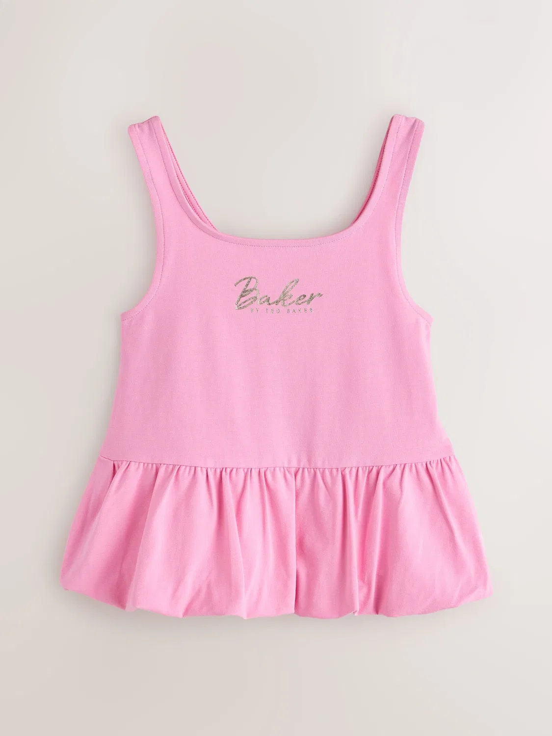 Топ Baker by Ted Baker в светло-розовом, черном и белом цветах — фото 4