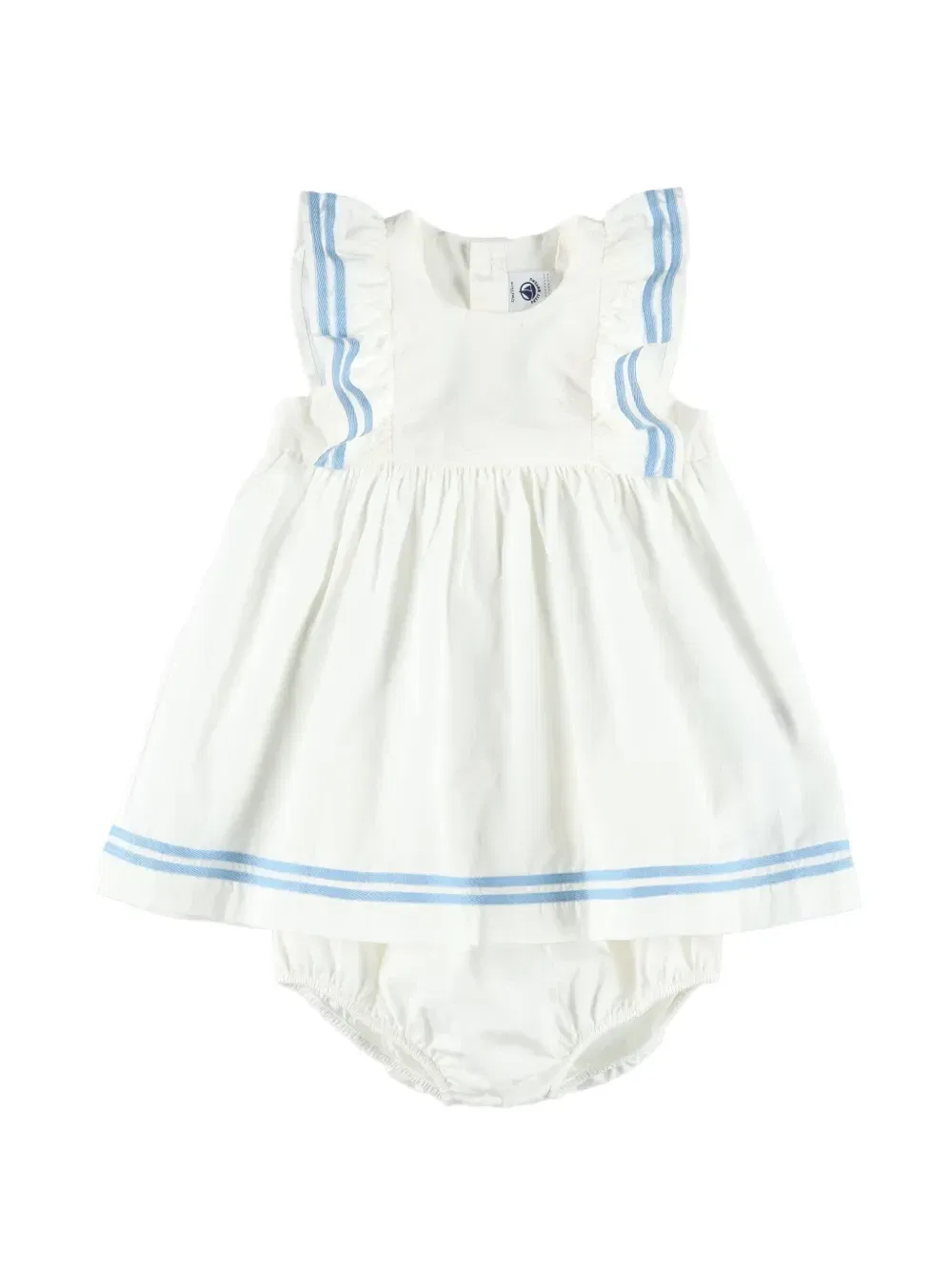 Комплект с полосками Petit Bateau, белый