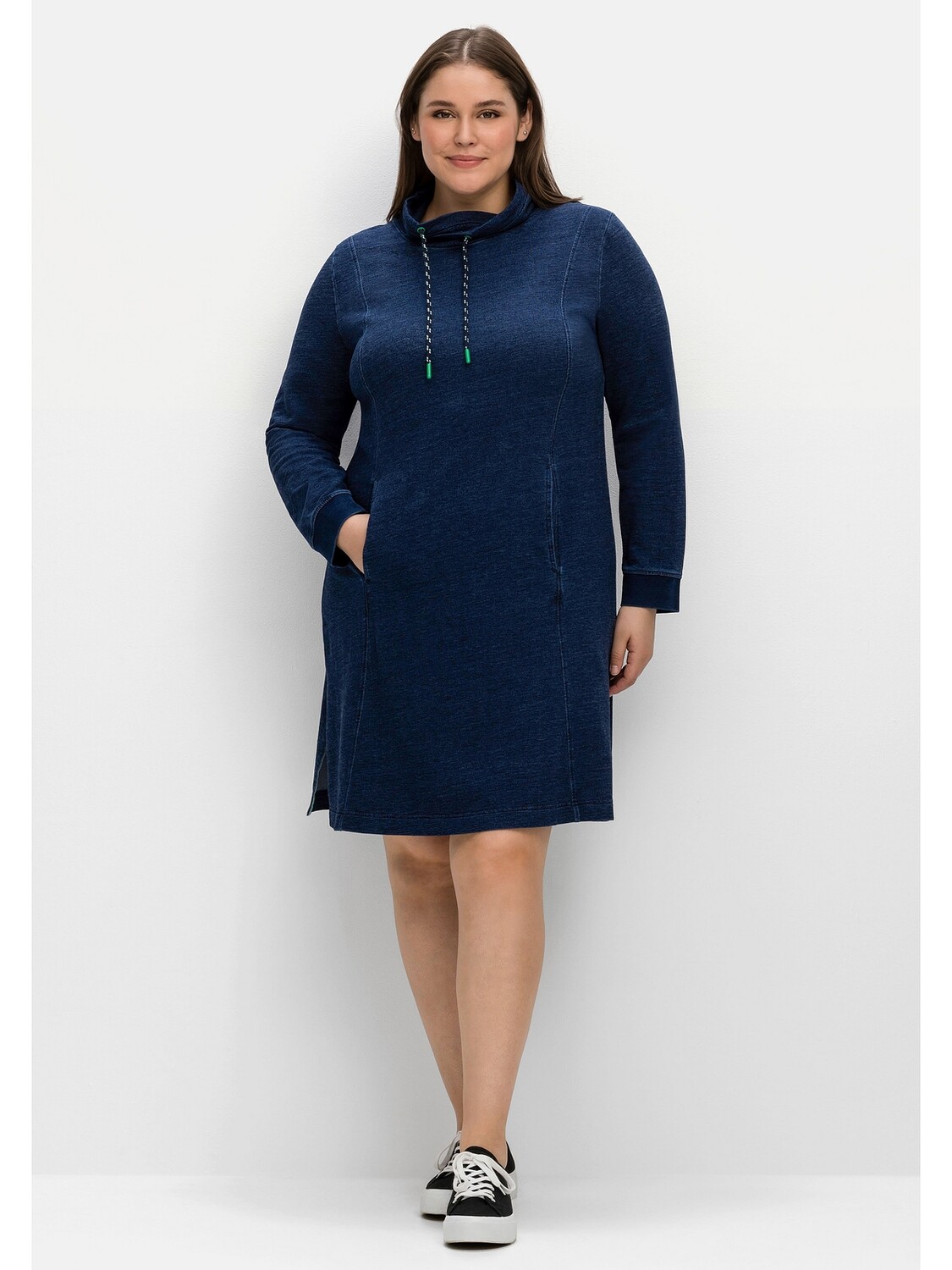

Платье sheego, цвет dark blue Denim