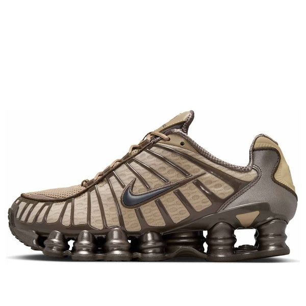 Кроссовки shox tl Nike, коричневый