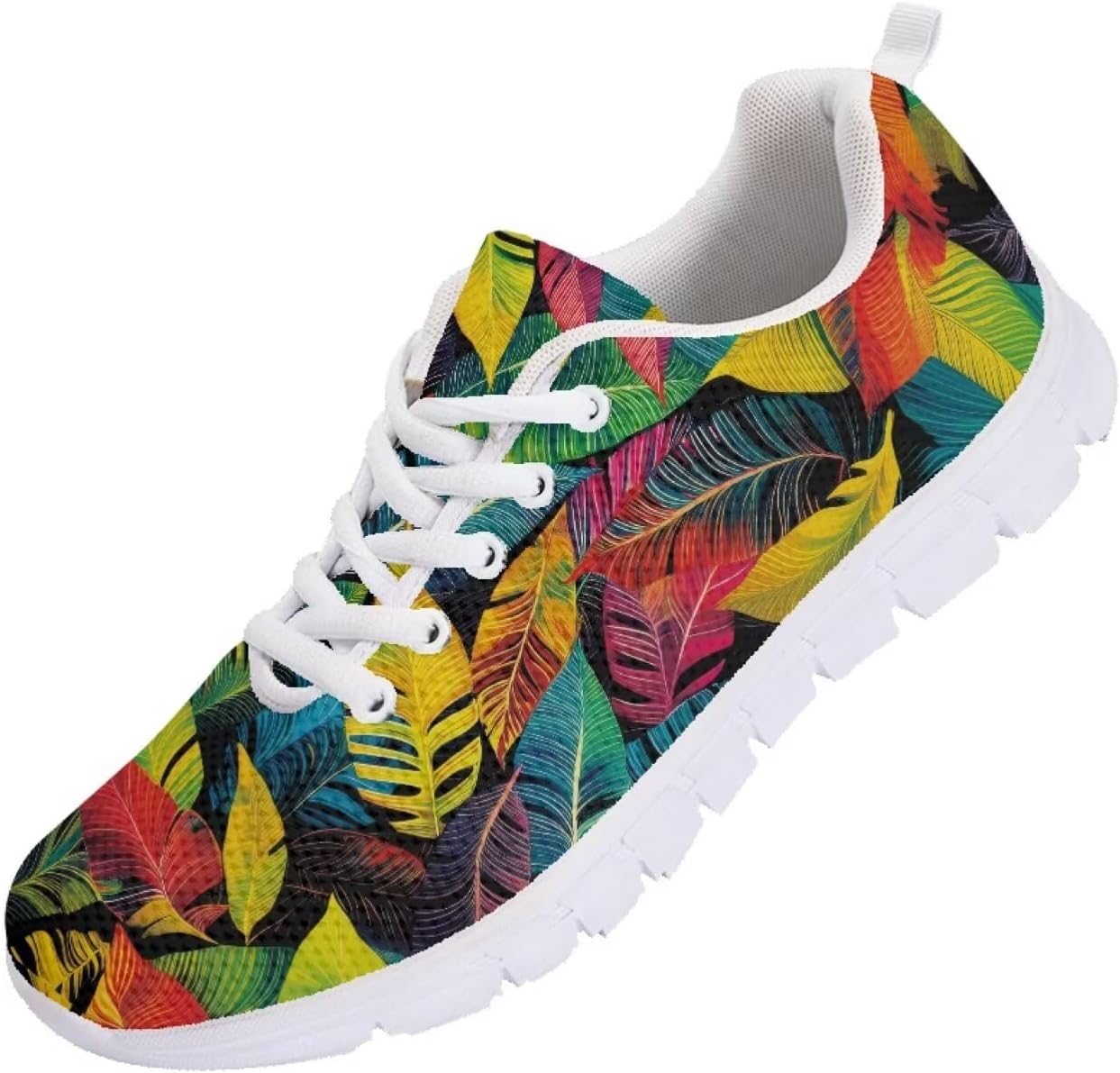 

Кроссовки Funnydude Funny Print для мужчин, дышащие, легкие, противоскользящие, для бега, тренировок и путешествий, Tropical Jungle a