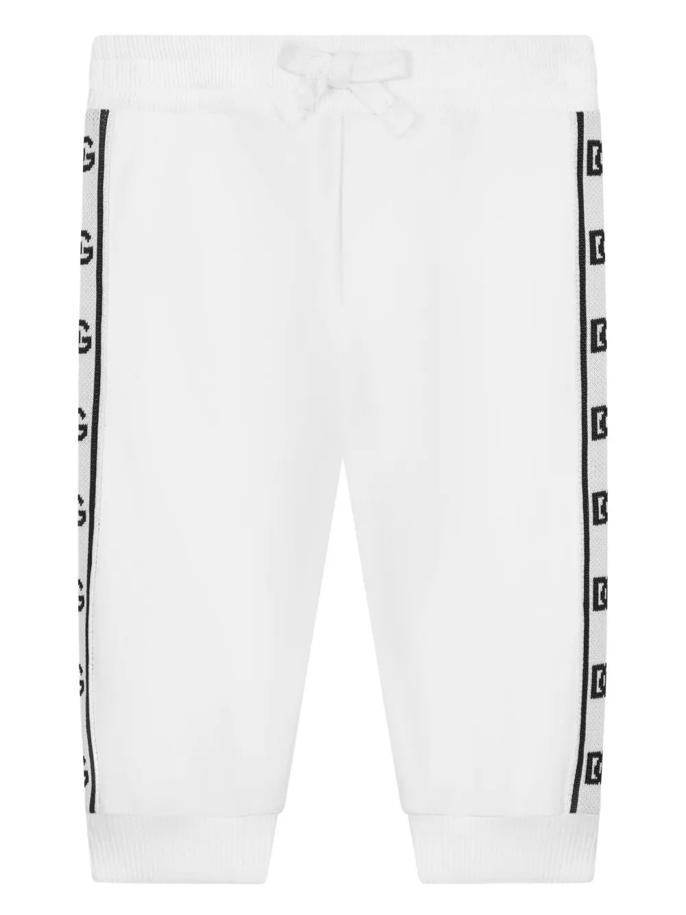 

Спортивные брюки с логотипом Dolce & Gabbana Kids, белый
