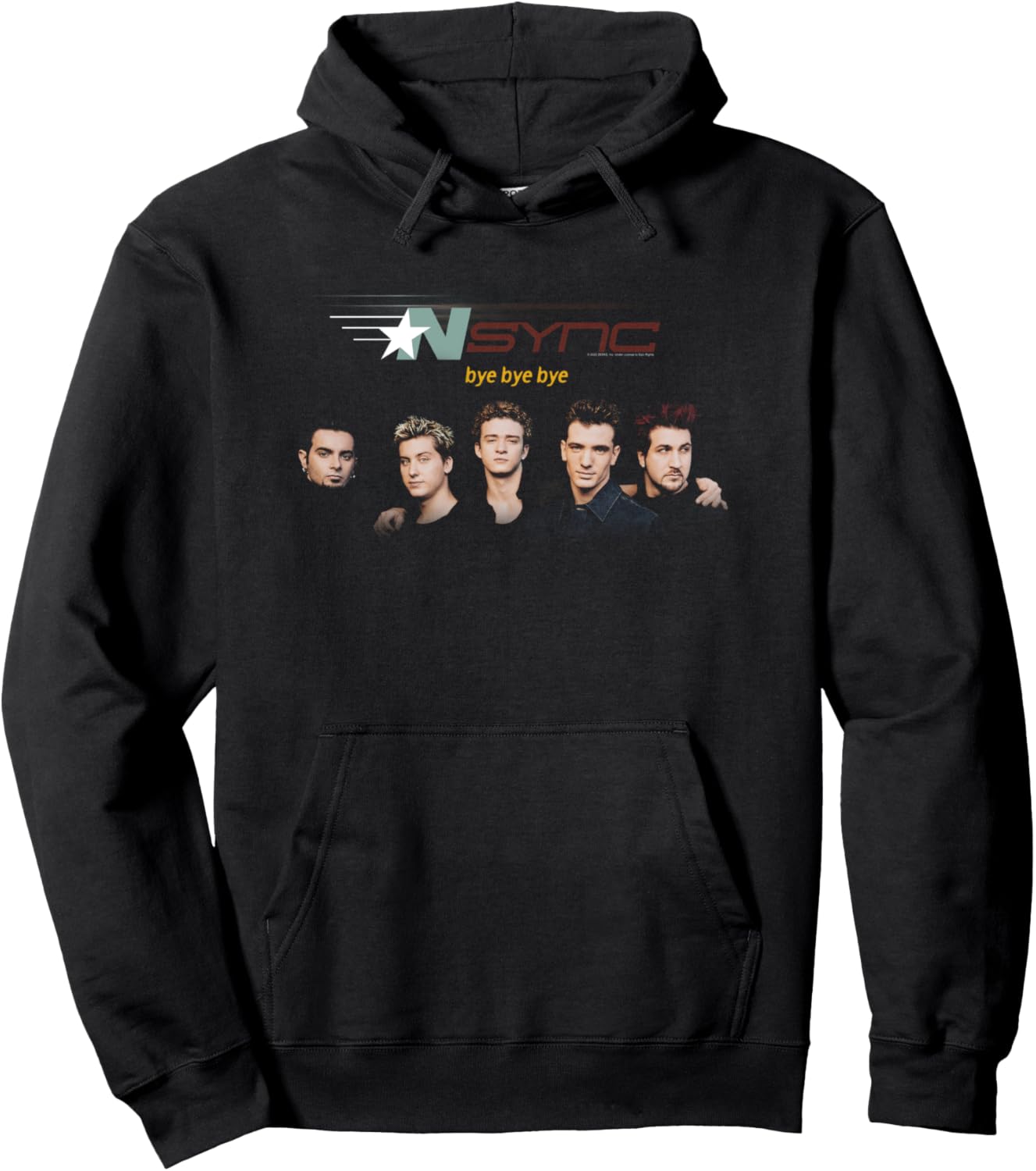 

Официальная толстовка NSYNC Bye, черная