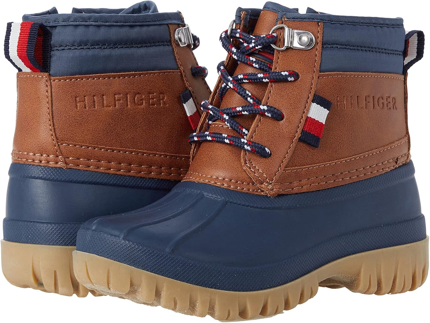 

Danni Duck Ботинки от Tommy Hilfiger Girl (Little Kid/Big Kid), Tan/Navy