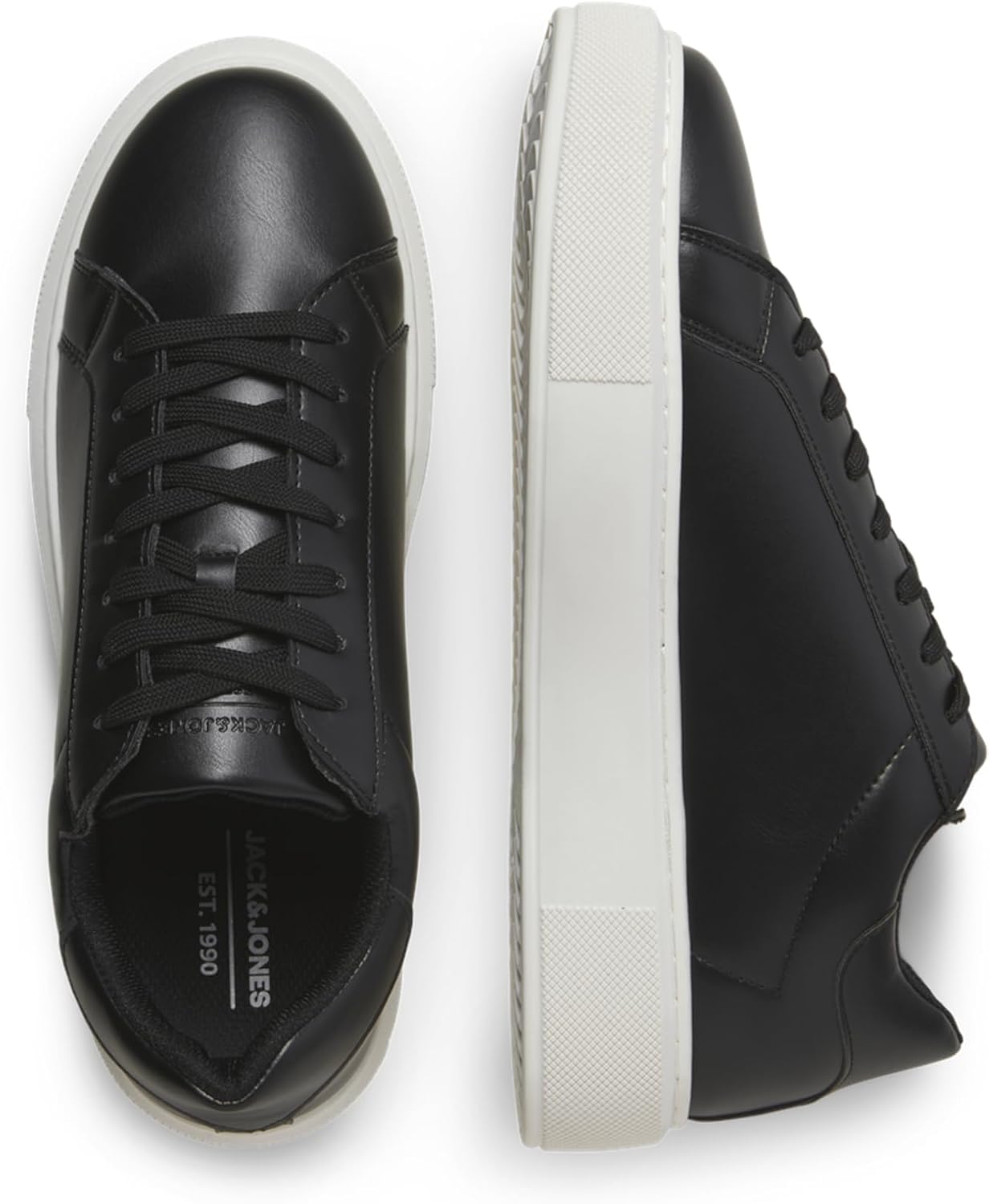 Мужские кроссовки JACK JONES Jfwaspire Cupsole из ПУ, коллекция Noos Jack & Jones, Charcoal — фото 2