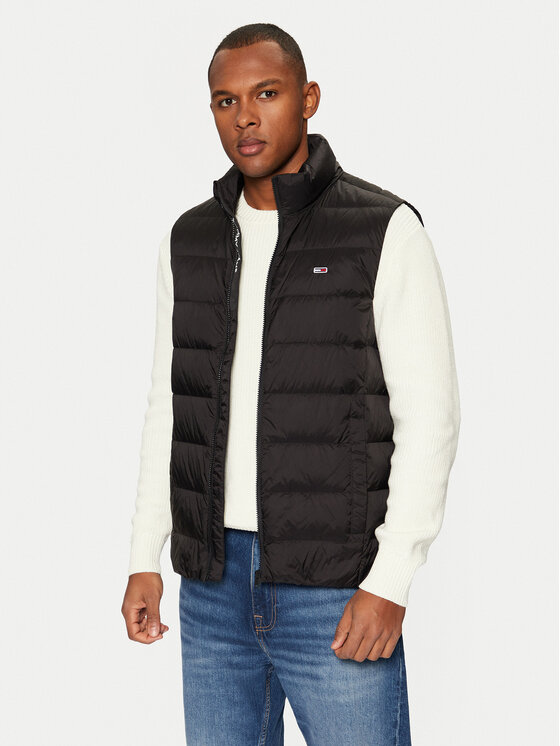 

Жилет стандартного кроя Tommy Jeans, черный