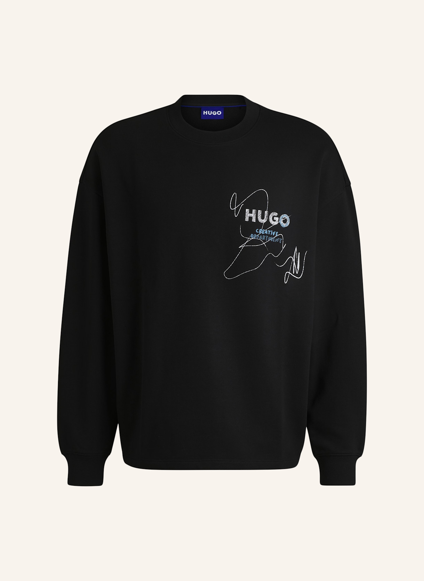 

Толстовка newcrew Hugo, черный