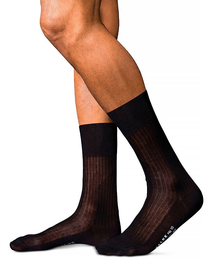 

Носки Pure Fil d'Écosse № 10 Falke, черный