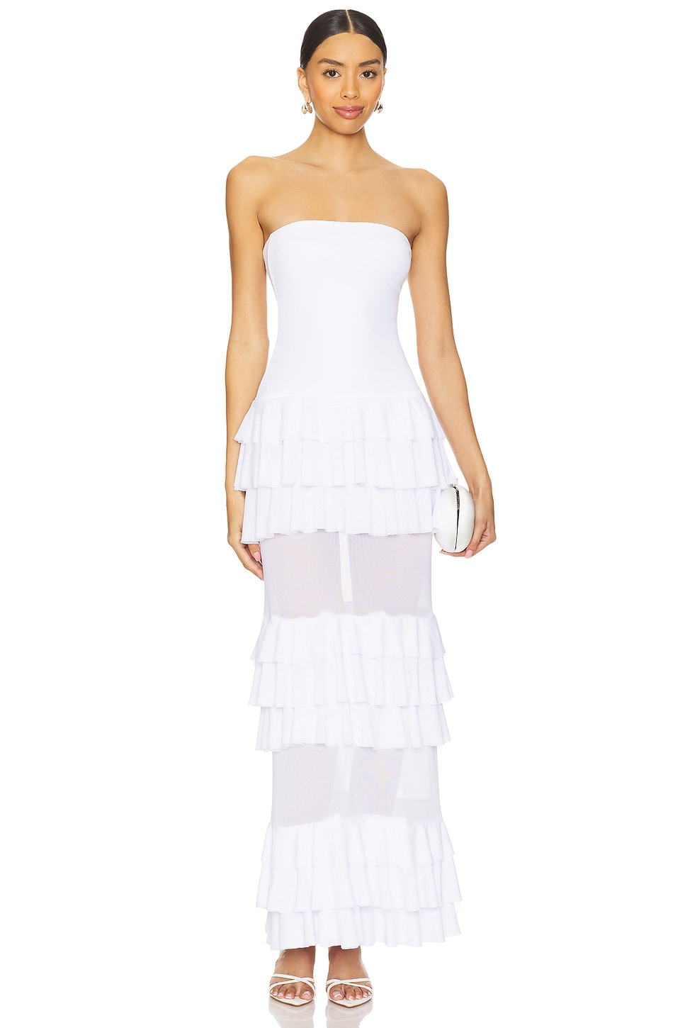 

Макси-платье Lorenza Superdown, white