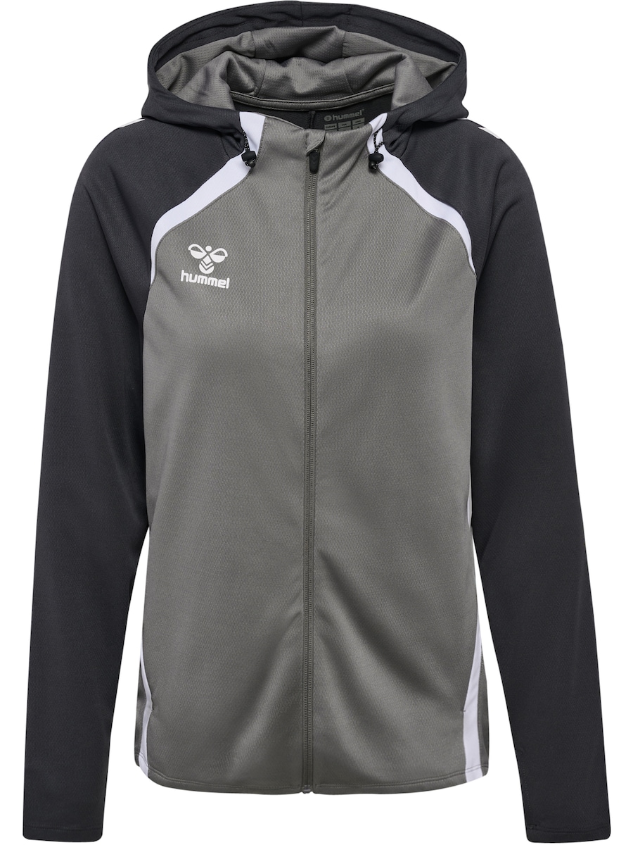 

Спортивная толстовка с капюшоном на молнии Hummel LEAD 2.0, серый
