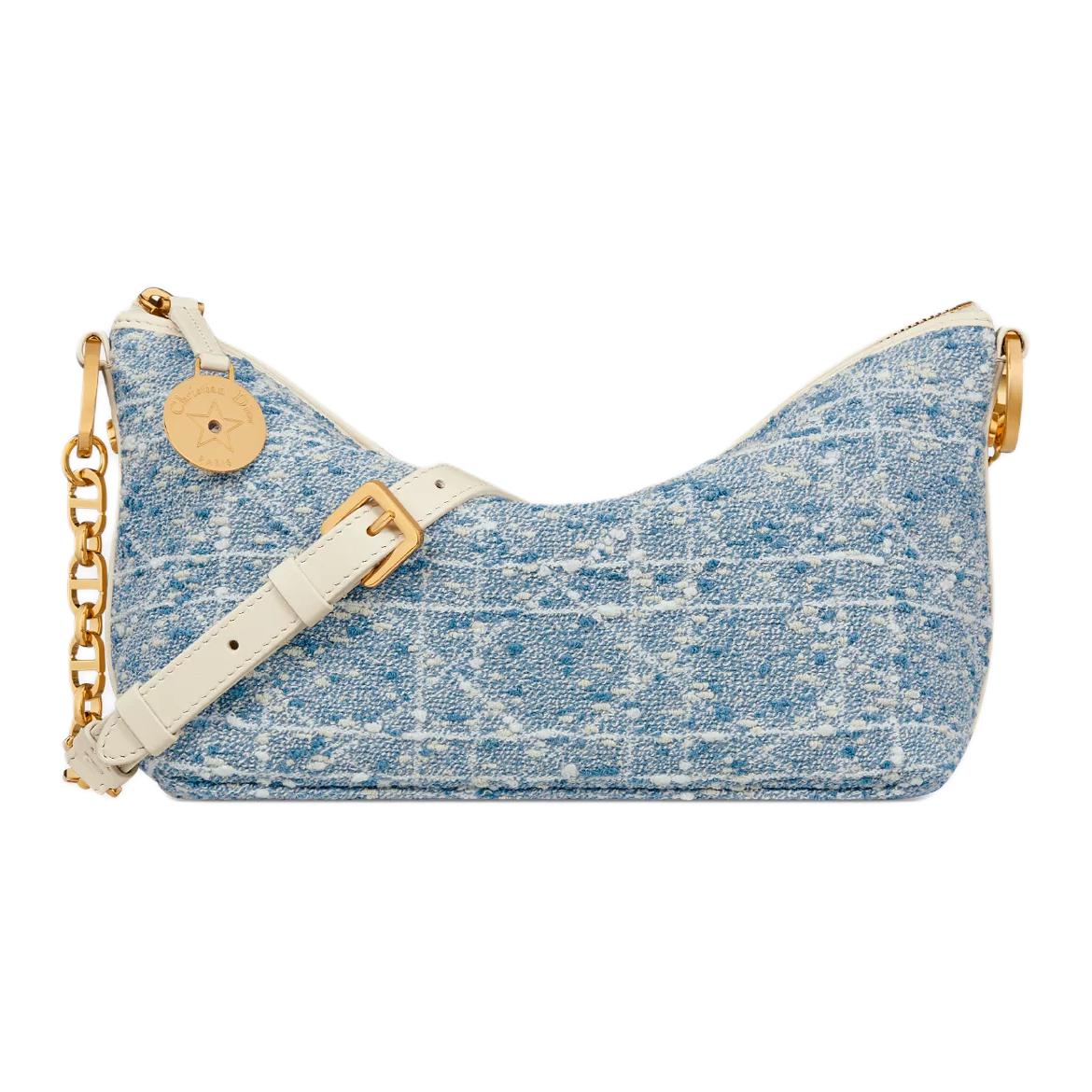 

DIOR Хлопковая плечевая сумка Хобо