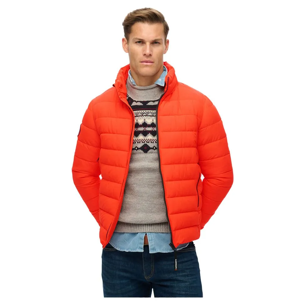 

Куртка Superdry Fuji Embroidered Padded, оранжевый