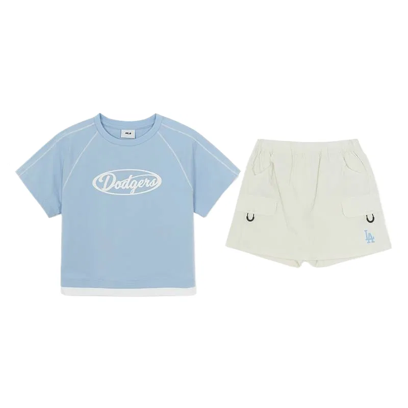 Спортивная повседневная одежда SS26 Kids' MLB, Light Blue