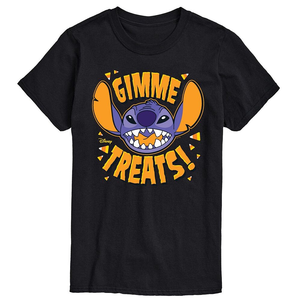 

Мужская футболка Disney's Lilo & Stitch Gimme Treats, черный