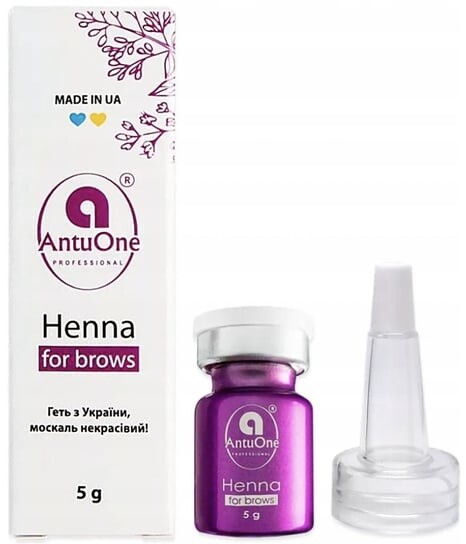 

Для бровей, темно-коричневый, 5 г Project Lashes, Antuone Powder Henna