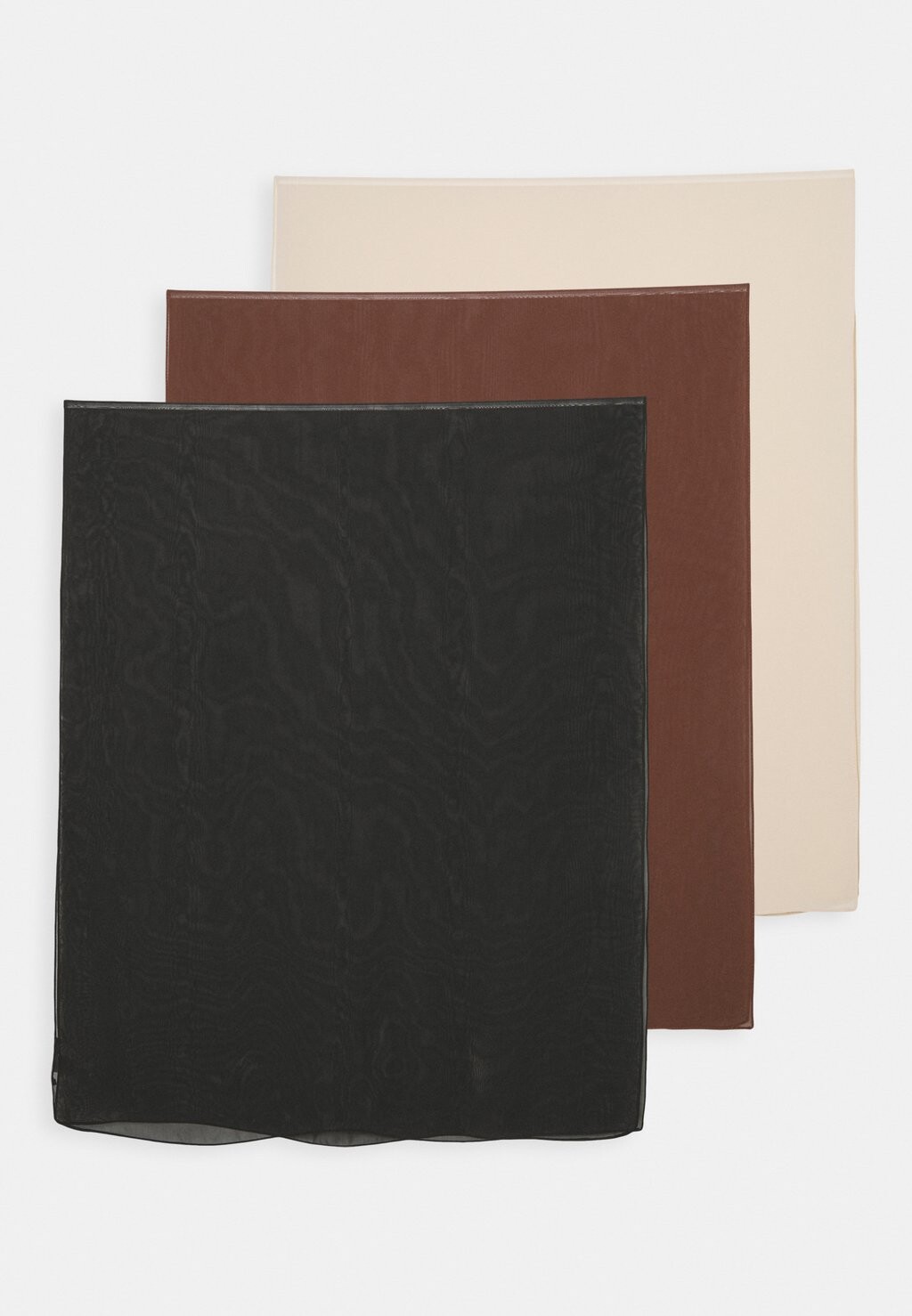 

Платок 3 PACK Anna Field, цвет black/brown/off-white