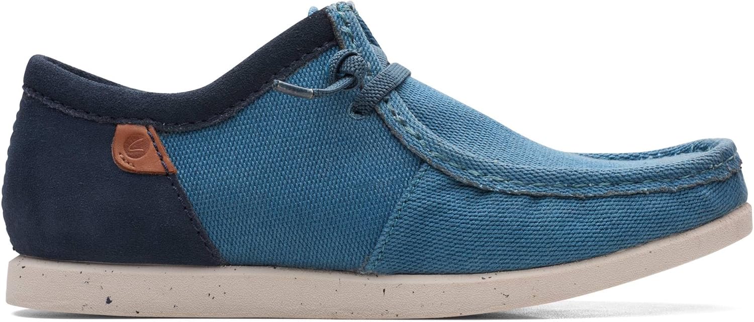 Мужские мокасины Clarks Shacrelite, бирюзовый — фото 4