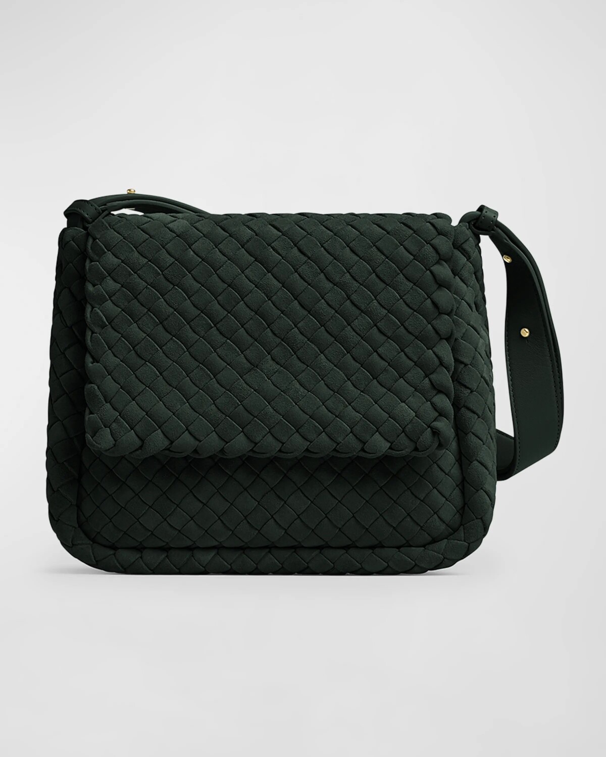 

Маленькая сумка через плечо из булыжника Bottega Veneta, цвет Inkwell Gold