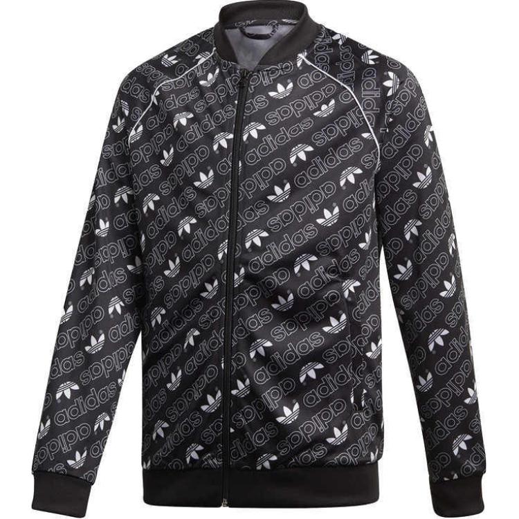 Adidas Originals Куртка J TRF M SST Black для подростков — фото 3