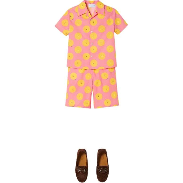 Детские шорты Moderate GUCCI, Pink — фото 4