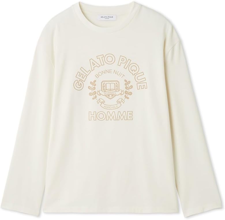 

Мужская футболка Gelato Pique HOMME Rayon College Logo PHCT254978, розовый