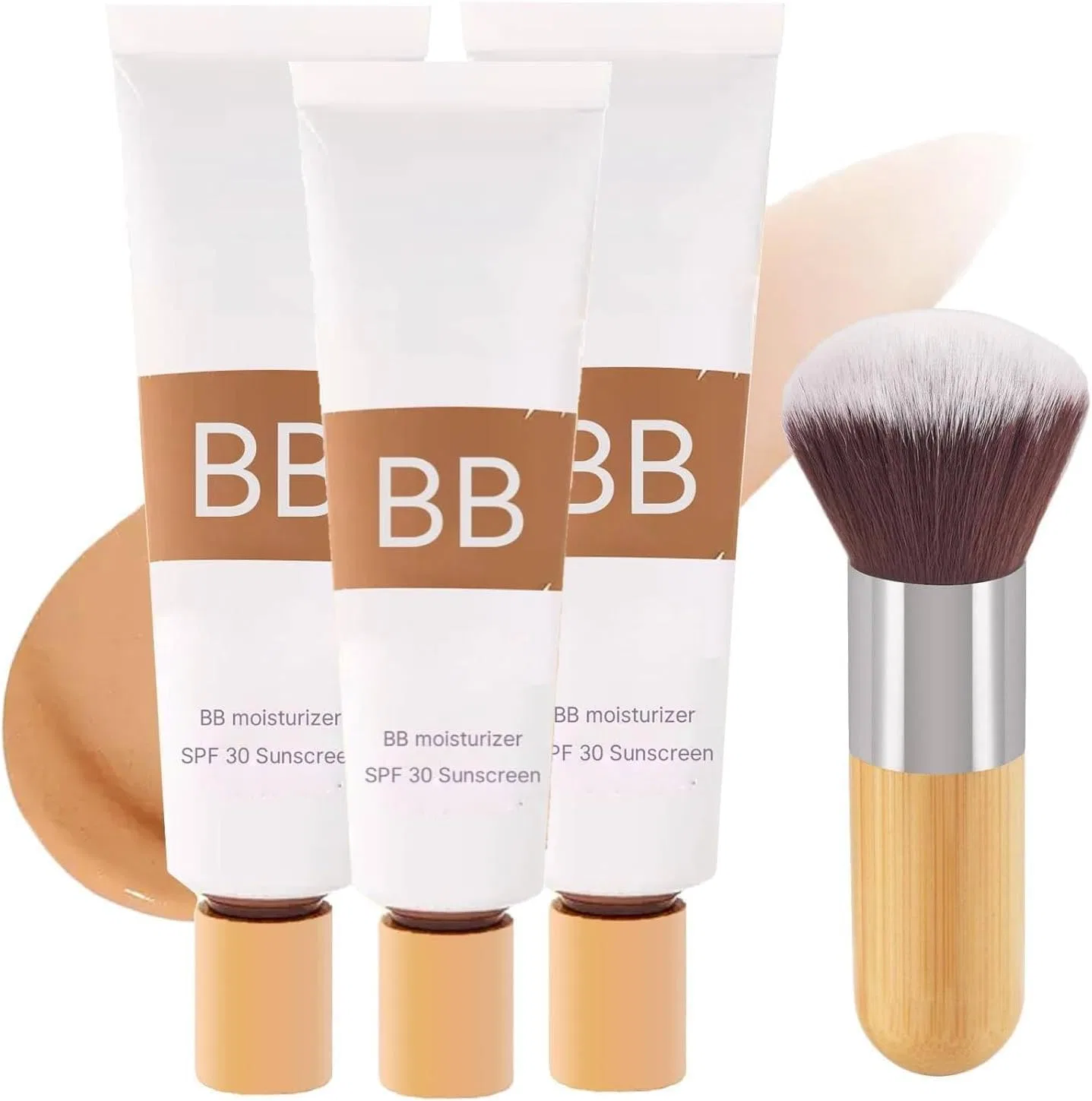 Матирующий BB-крем с SPF 30, 30 мл (3 штуки) Hualabo, 3 Pieces.