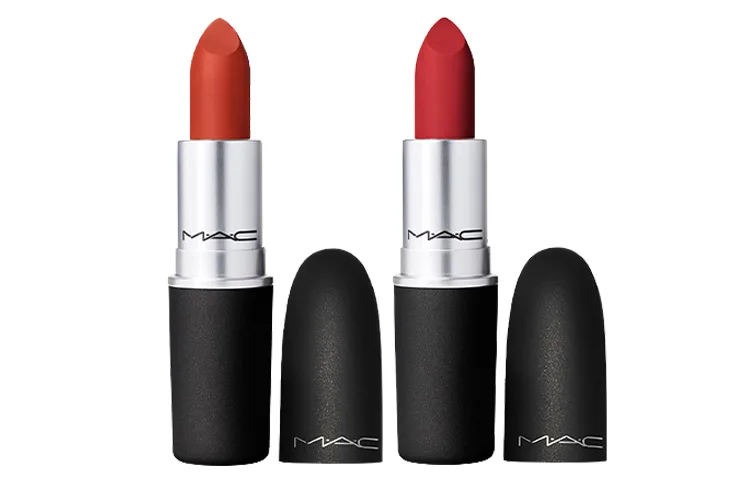 MAC Набор помад Mist Bomb, легко растушевывается, #316 Soft Matte Small Pepper+#927 Cocoa Tea Brown — фото 3