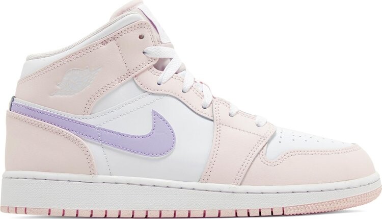 

Кроссовки Air Jordan 1 Mid GS 'Pink Wash', розовый