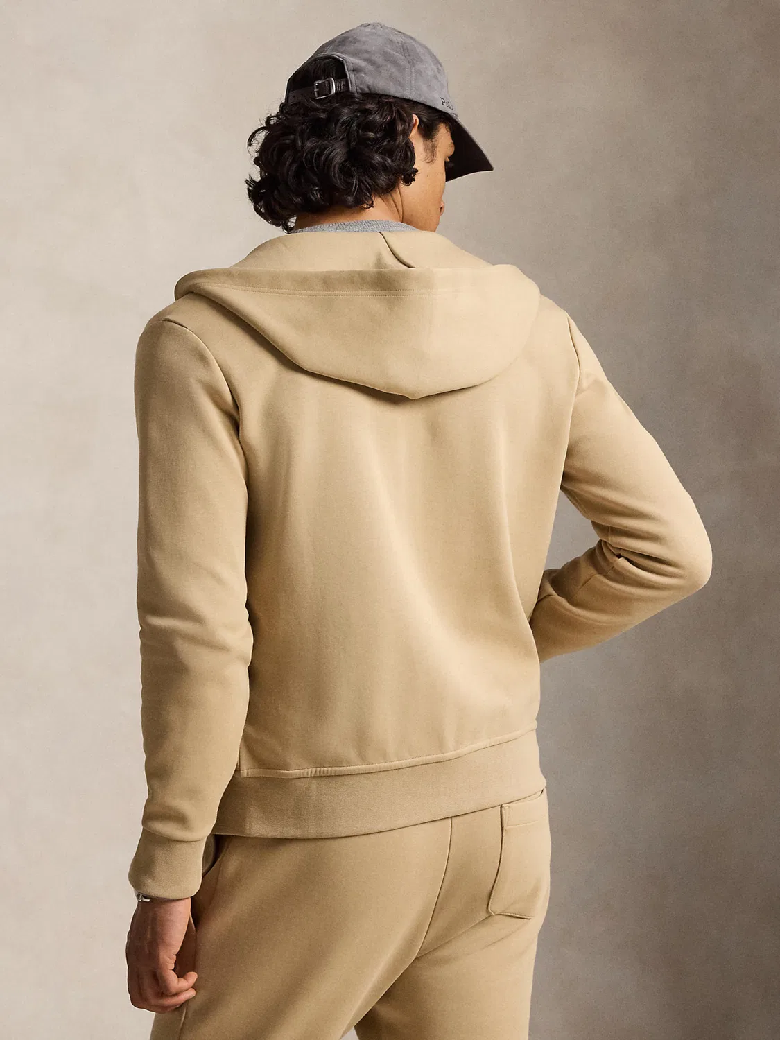 Толстовка на молнии Polo Ralph Lauren, Khaki — фото 4