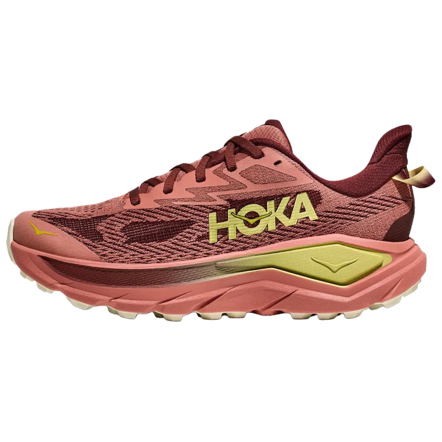 

Hoka One One Дышащие беговые кроссовки Challenger 8 для женщин, красные