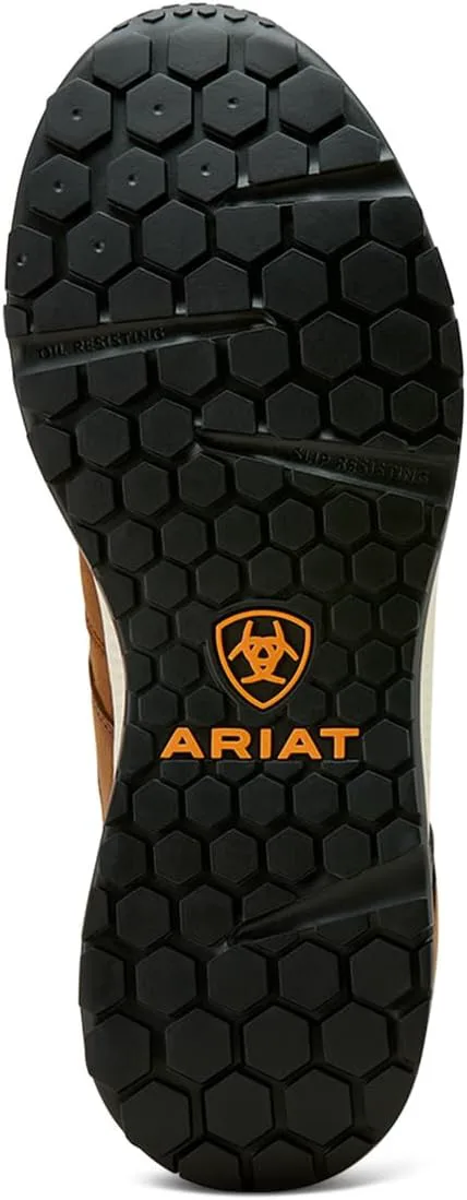 

Мужские рабочие ботинки ARIAT Outpace Shift 6" Sd с водонепроницаемым композитным носком, коричневый