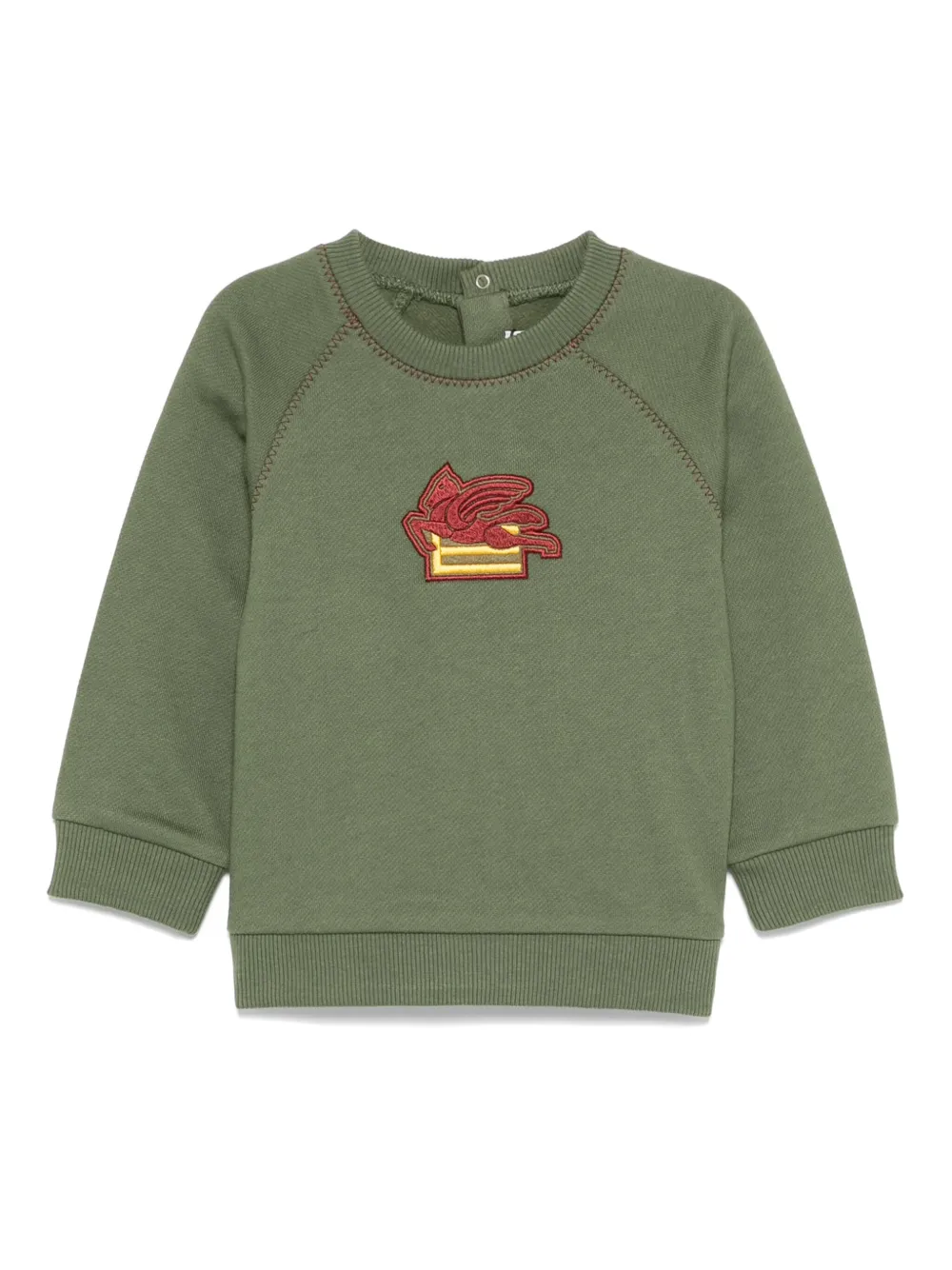 

Толстовка с логотипом Pegaso ETRO KIDS, зеленый