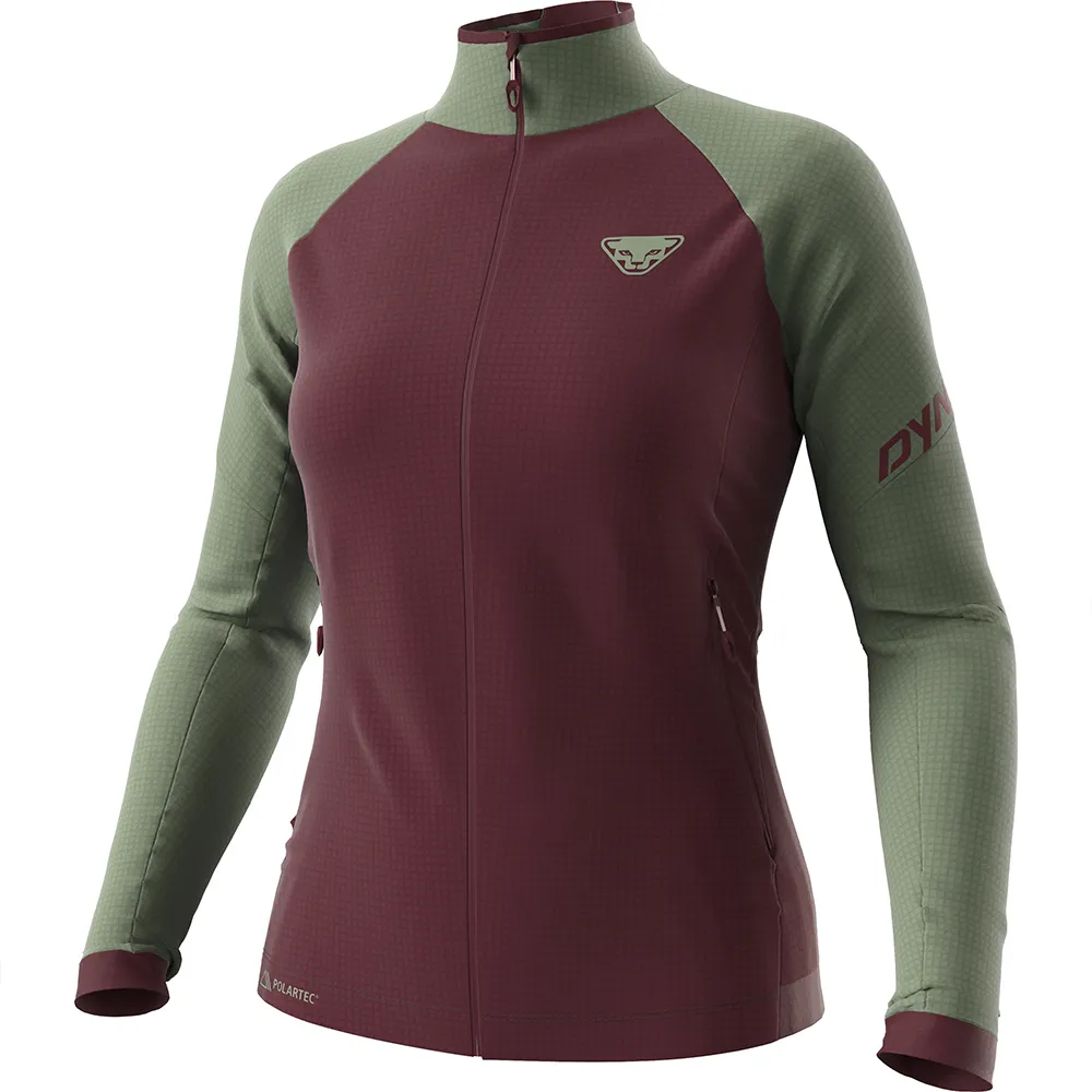 

Флис Dynafit Speed Polartec full zip, красный
