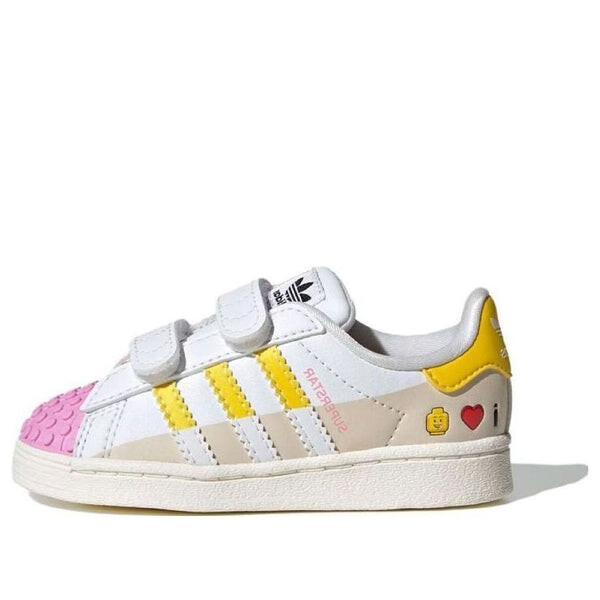 

Кроссовки superstar x lego кроссовки Adidas, белый