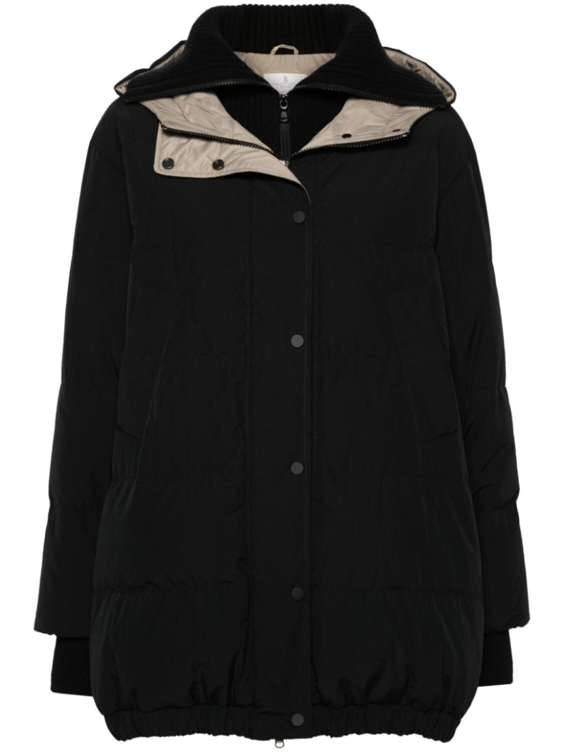 

Brunello Cucinelli пальто с декором Monili, черный