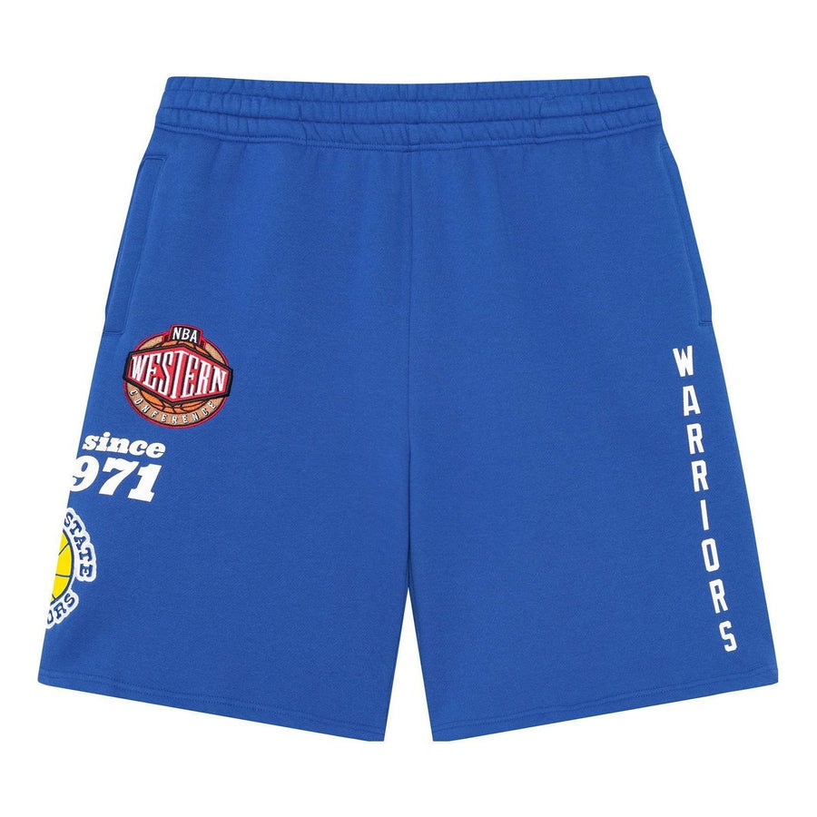 

Спортивные шорты Mitchell & Ness x NBA Team Origins Fleece Short 'Warriors', синий