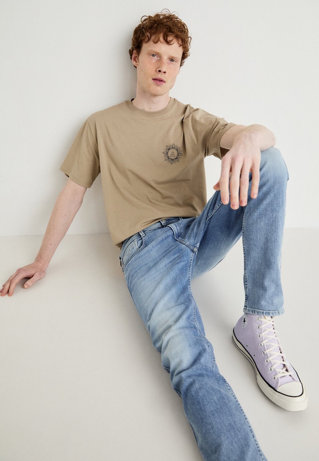

Джинсы скинни ANBASS PANTS Replay, синие джинсы