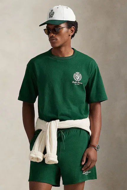 Футболка из хлопка Polo Ralph Lauren, зеленый