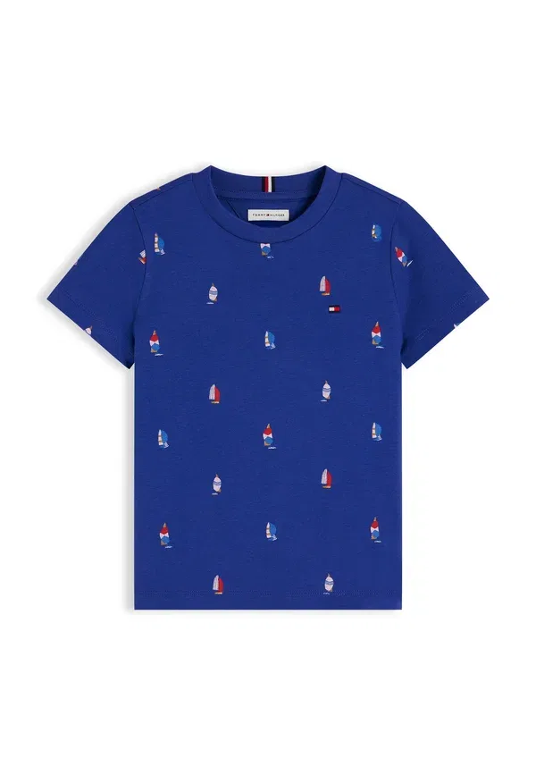 Футболка принтованная Tommy Hilfiger, благородный синий — фото 4
