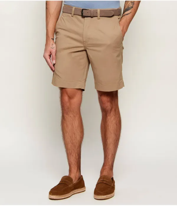 Шорты straight fit Polo Ralph Lauren, коричневый