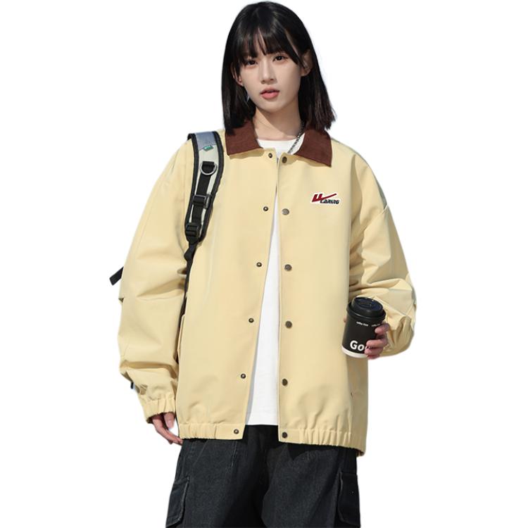 

Куртка Unisex Lapel Moderate Pilot WARRIOR, светло-желтый (diy badge)