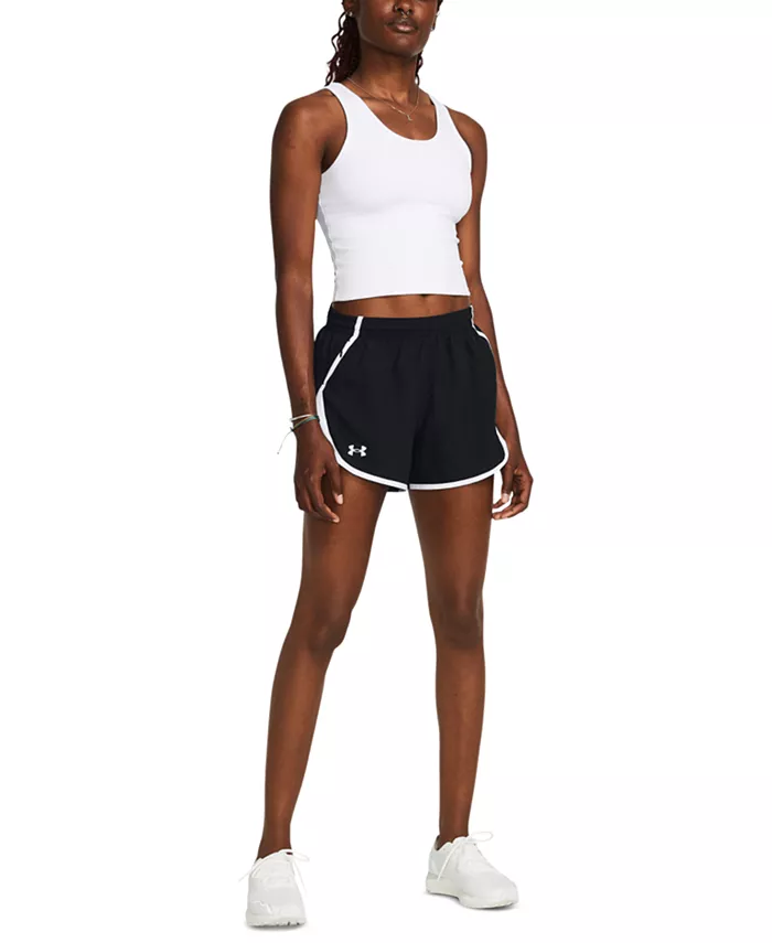 

Женские беговые шорты Fly By с сетчатыми вставками Under Armour, черный