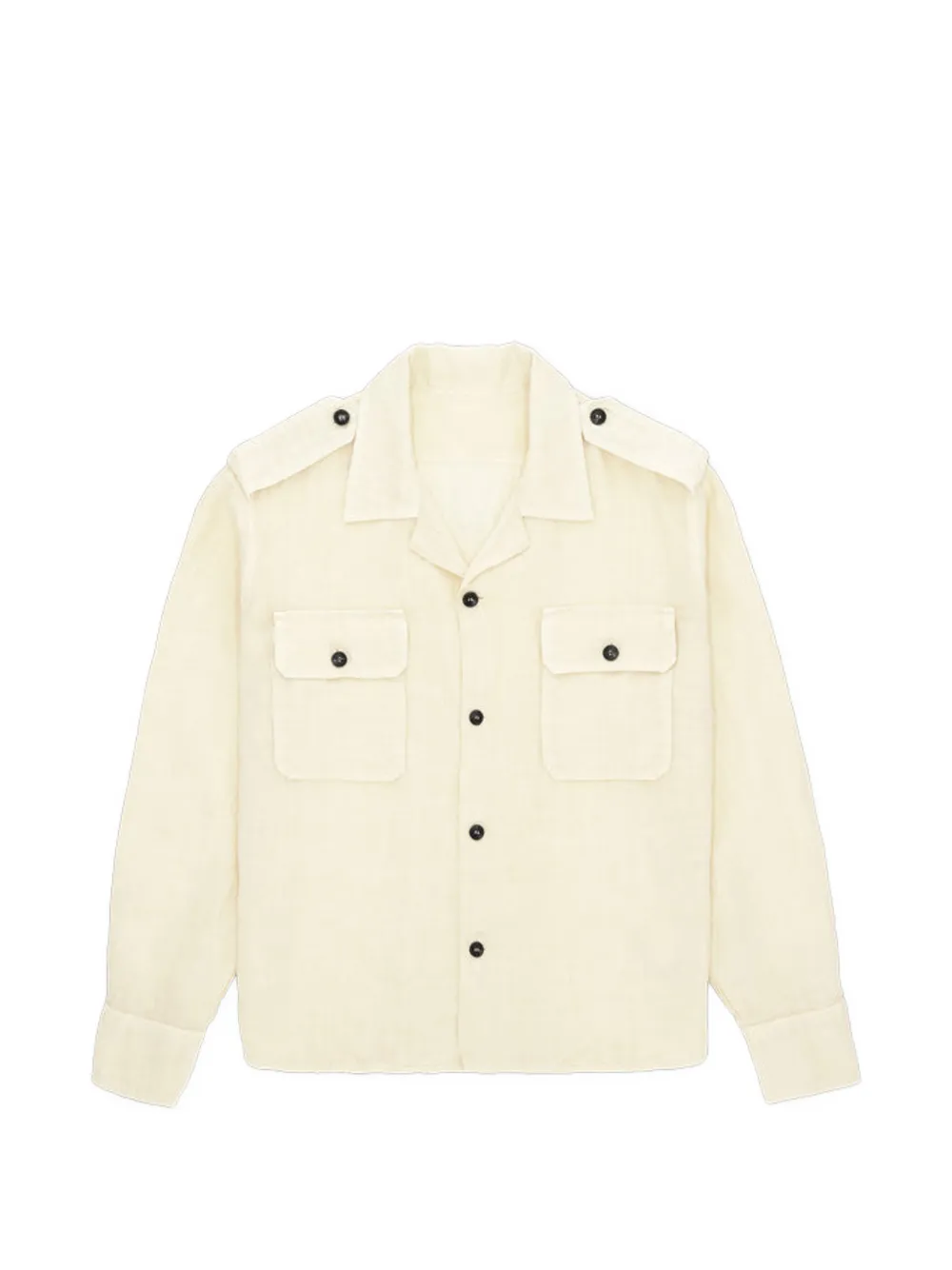 

Рубашка Bonnie с погончами и карманами Fortela, бежевый