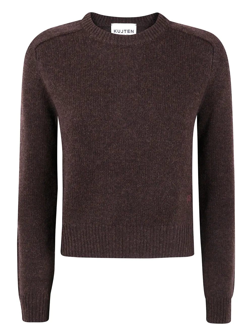 

Джемпер с круглым вырезом kujten, коричневый